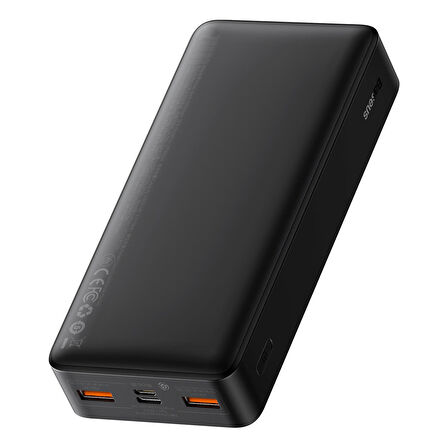 Baseus Bipo W Overseas Edition 20000 mAh Hızlı Şarj Powerbank Siyah 