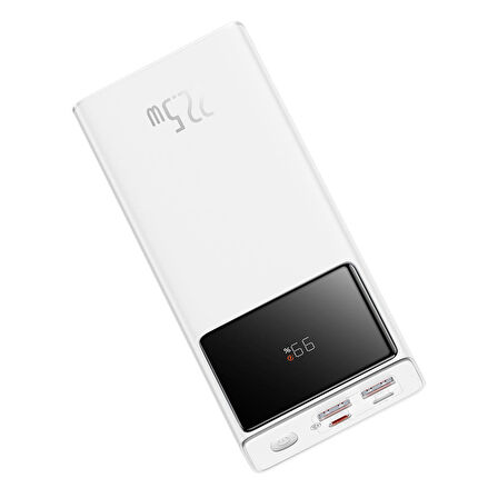 Baseus Star-Lord 20000 mAh Hızlı Şarj Powerbank Beyaz 