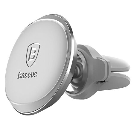 Baseus Magnetic Air Vent Oversaes Araç İçi Manyetik Telefon Tutucu Gri