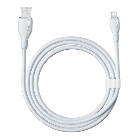 Baseus Pudding Hızlı Şarj Özellikli Type-C to Type-C 100W Kablo 1.2 M Beyaz