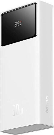 Baseus Star Lord 30 W Beyaz 20000 mAh Hızlı Şarj Powerbank