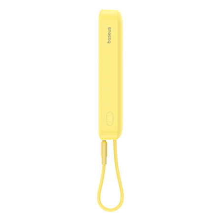 Baseus MgSafe Mini 30W 10.000 mAh Type-C Kablolu Kablosuz Şarjlı Powerbank Sarı