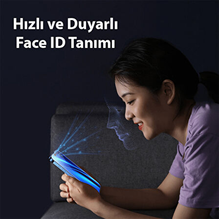 Baseus Corning iPhone 15 Pro Max Privacy Hayalet Full Koruma Tempered Cam Ekran Koruyucu