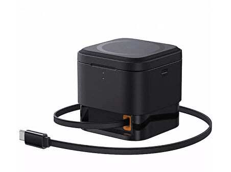 BASEUS MagPro 2-in-1 Magnetik Wireless Şarj Cihazı 25W Kozmik Siyah