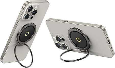 Baseus MagPro 2 Manyetik 360 Derece Ayarlanabilir Telefon Standı Tutacağı