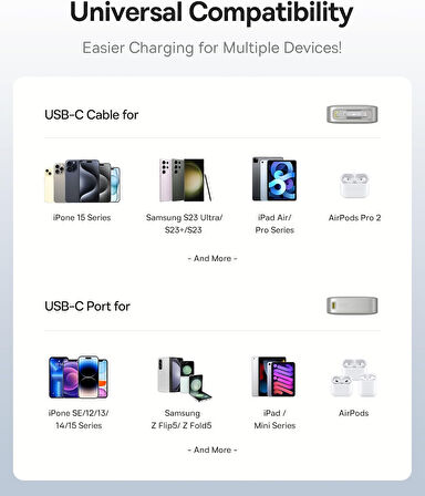 Baseus Free2Pull 30W 10.000mAh Gri Taşınabilir Şarj Cihazı  Powerbank