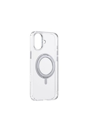 Baseus SkyRing Serisi 360° MagSafe Telefon Kılıfı Standlı iPhone 16 - Şeffaf