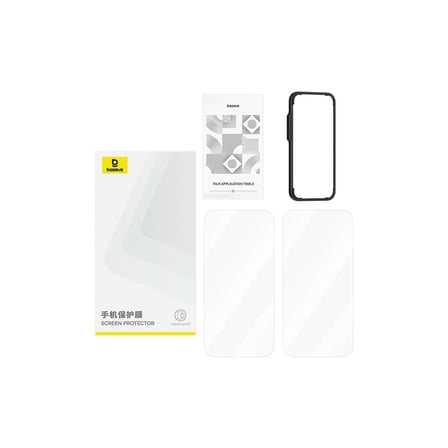 Baseus Hd Tempered Glass iPhone 16 Pro Superior Series Hd Ekran Koruyucu