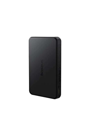 Baseus Airpow Qi2 Manyetik Powerbank 10.000 mAh ( 22.5W - 2 Port ) - Siyah
