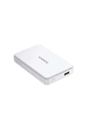 Baseus Airpow Qi2 Manyetik Powerbank 10.000 mAh ( 22.5W - 2 Port ) - Beyaz