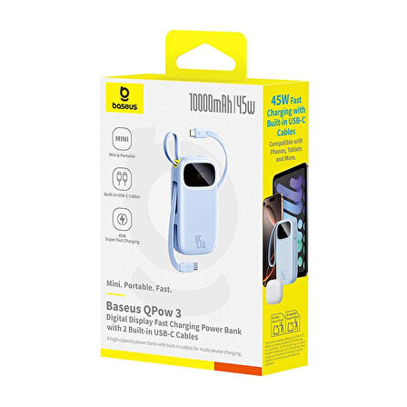 BASEUS ENERFILL FC31 10000 MAH 45W POWERBANK - MAV