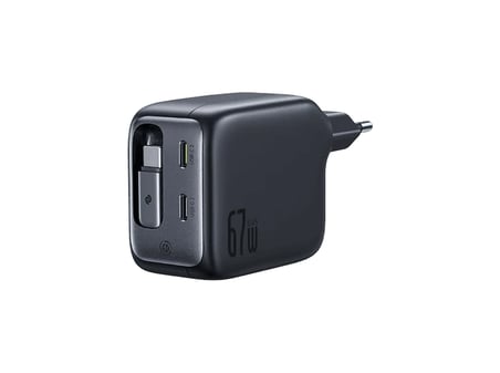 BASEUS EnerCore CJ11 3C 67W Hızlı Şarj Cihazı Siyah