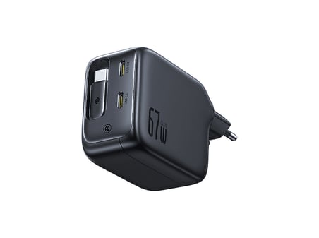 BASEUS EnerCore CJ11 3C 67W Hızlı Şarj Cihazı Siyah
