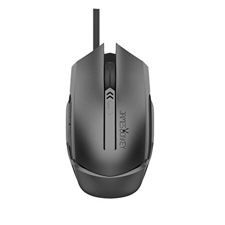 James Donkey 112RS 6200DPI 6 Tuş PMW3327 Sensör RGB Optik Gri Gaming Mouse