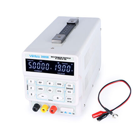 WellHise Yihua 3005D 0-30V 5A Programlanabilir DC Güç Kaynağı