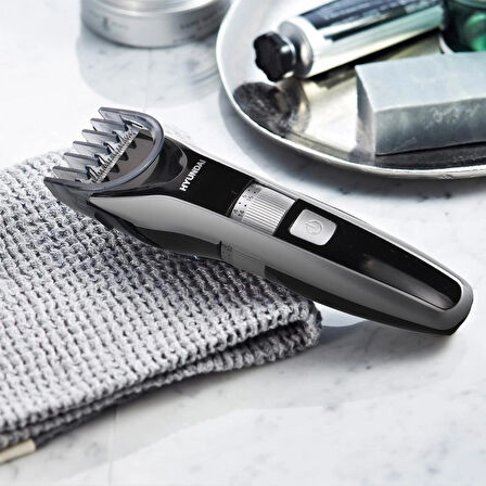 HYUNDAI HD-PHT-048 / Şarj Edilebilir Elektrikli 1-20mm Saç Kesme Makinesi