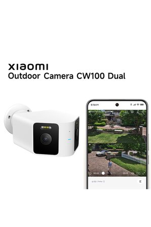 Xiaomi Outdoor Camera CW100 Dual Akıllı Güvenlik Kamerası, Çift Lens, IP66 (Xiaomi Türkiye Garantili)