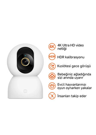 Xiaomi Smart Camera C701 4K Akıllı Güvenlik Kamerası (Xiaomi Türkiye Garantili)