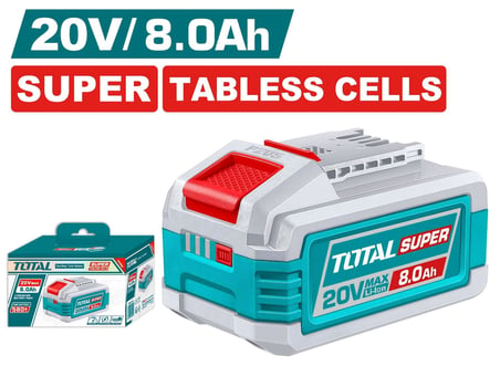 TOTAL 8.0AH 20V LI-ION BATARYA TFBLI2158