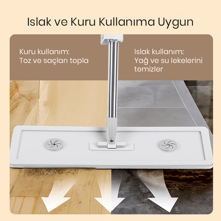 Vusign Düz Paspas, Gri