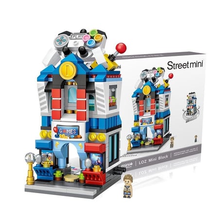 Loz 393 Parça Oyun Evi̇ Eği̇Ti̇Ci̇ Lego Mi̇Ni̇ Yapi Taşlari 1642