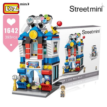 Loz 393 Parça Oyun Evi̇ Eği̇Ti̇Ci̇ Lego Mi̇Ni̇ Yapi Taşlari 1642