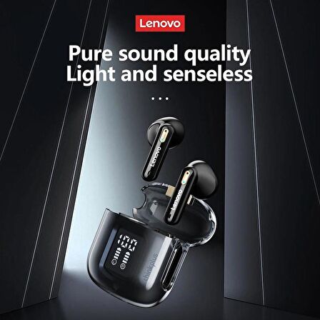 Lenovo ThinkPlus LP6 Pro Şarj Göstergeli Bluetooth Kulaklık Siyah