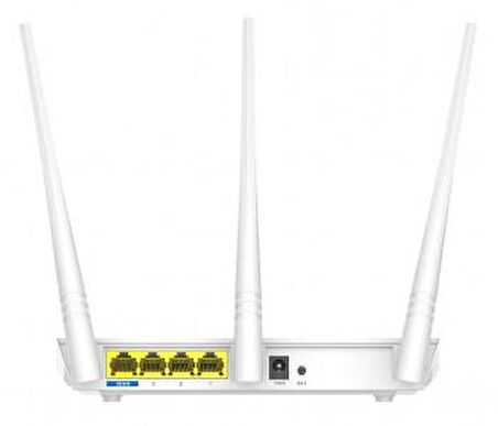 TENDA F3 4 PORT WiFi-N 300Mbps ROUTER/A.POINT 3 ANTEN