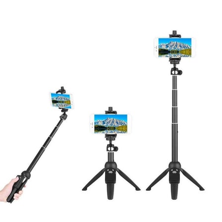 Yunteng YT-9928 Selfie Kumandalı Tripod Monopod