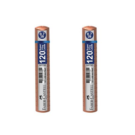 Faber-Castell Grip Min 0.7 2B 60MM 120'Lİ Rose Gold Tüp 2'Lİ