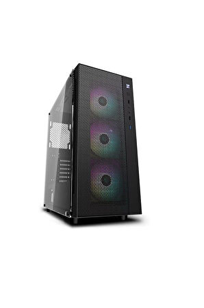 DeepCool MATREXX 55 Mesh PF700 700W 80+ Tempered Glass RGB USB 3.0 ATX Mid Tower Kasa