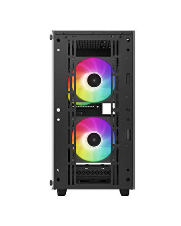 Deepcool CC360 3x120mm ARGB Micro-ATX/Mini-ITX Siyah Oyuncu Kasası