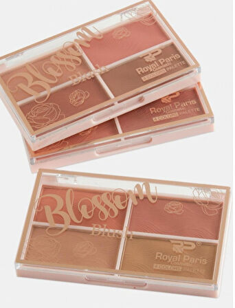 ROYAL PARİS 4 RENK BLOSSEM BLUSH ALLIK NO 1