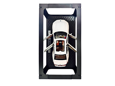1:24 Metal Model Koleksiyon Araba BMW 7 Beyaz 21 CM CZ151B