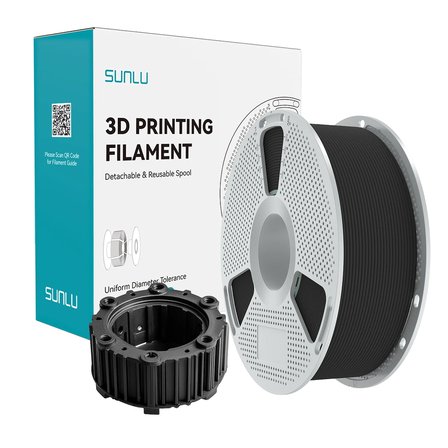 SUNLU PA12-CF (Naylon 12) Filament Siyah 1.75mm 1kg