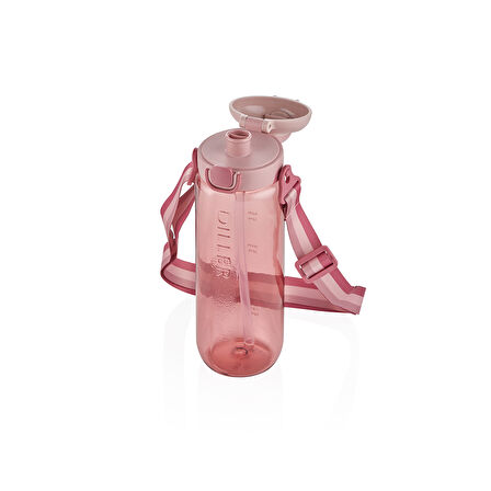 Diller Pipetli Su Matarası Pembe 780 ml