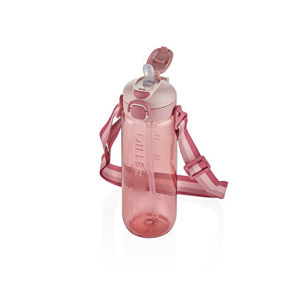 Diller Pipetli Su Matarası Pembe 780 ml