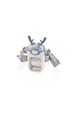 Vagon Matara Tritan Bottle 400Ml Gri Beyaz D-T4014