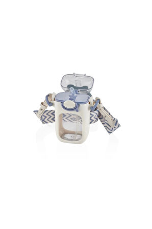 Vagon Matara Tritan Bottle 400Ml Gri Beyaz D-T4014