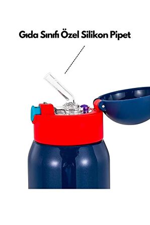 Vagonlife Çelik Termos 480 Ml Mavi
