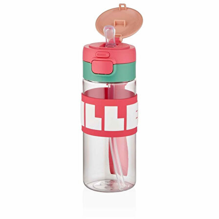 Vagonlife Diller Tritan Matara 600 ml. Pembe