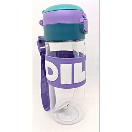 Vagonlife Diller Tritan Matara 600 ml. Mor