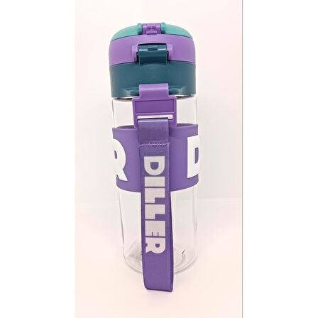 Vagonlife Diller Tritan Matara 600 ml. Mor