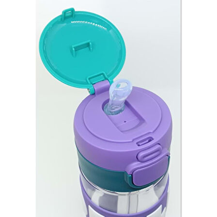 Vagonlife Diller Tritan Matara 600 ml. Mor