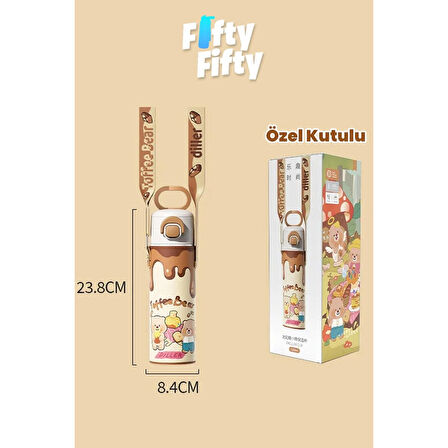 DILLER TOFFEE	BEAR FİGÜRLÜ 520 ML PASLANMAZ ÇELİK TERMOS