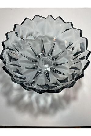 BÜYÜK SİYAH KESME SALATA KASESİ VE MEYVELİK