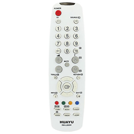 HUAYU KL RM-L808W SAMSUNG LCD LED TV BEYAZKUMANDA