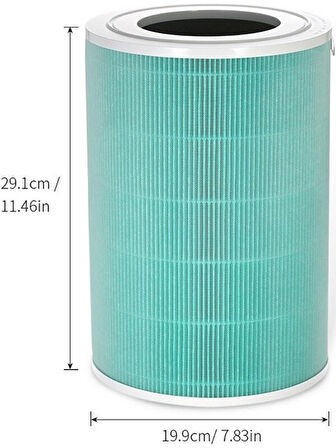 Xiaomi Mi Air Purifier Pro/2/2S/2H/3H Uyumlu Akıllı Hava Temizleyici Anti Formaldehit Filtre (%100 İthal A+ Kalite)