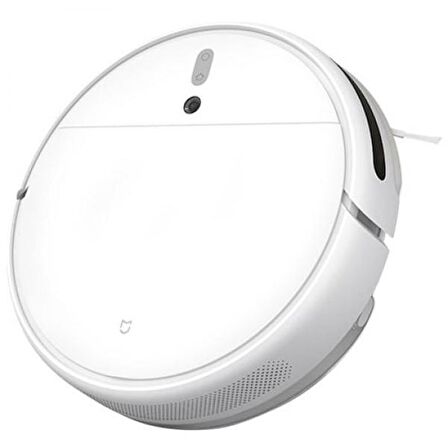 Xiaomi Mijia 1C Robot Vacuum-Mop Akıllı Haritalamalı Moplu Navigasyonlu Hepa Filtreli Beyaz Robot Süpürge