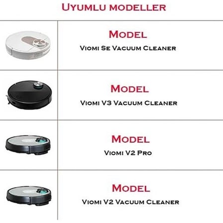 Xiaomi Vacuum Mop Pro Uyumlu 4 Parça Set